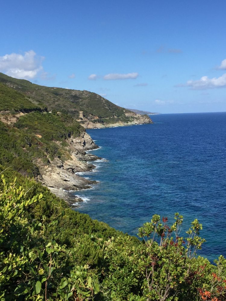 Küste von Kap Korsika