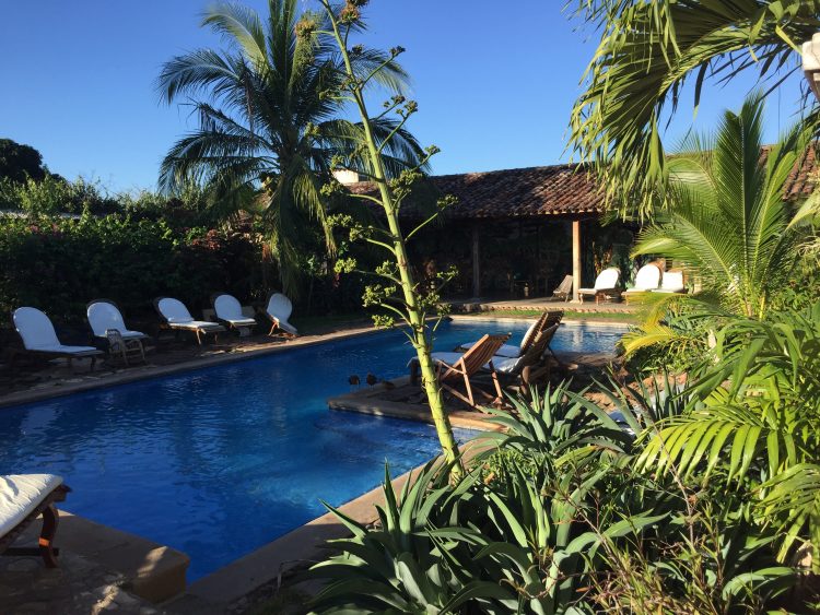Pool of a hotel in Costa Rica