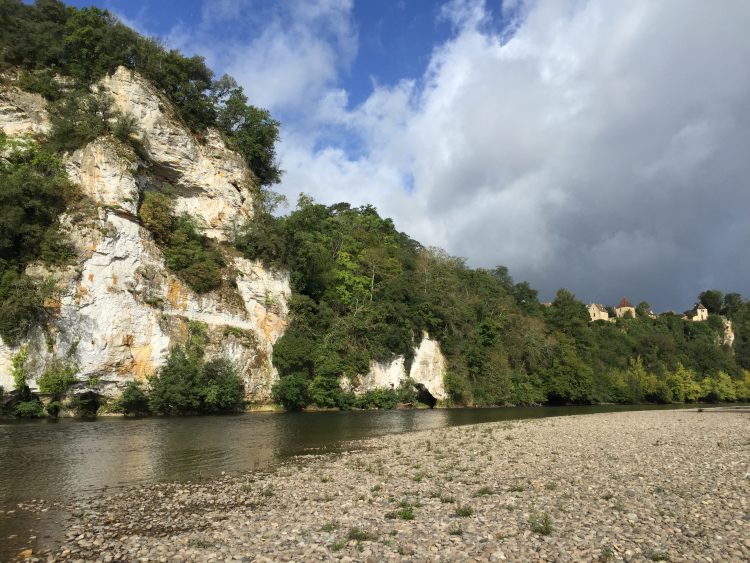 River bank in Dordogne