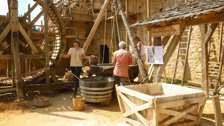 Im Schloss Guédelon