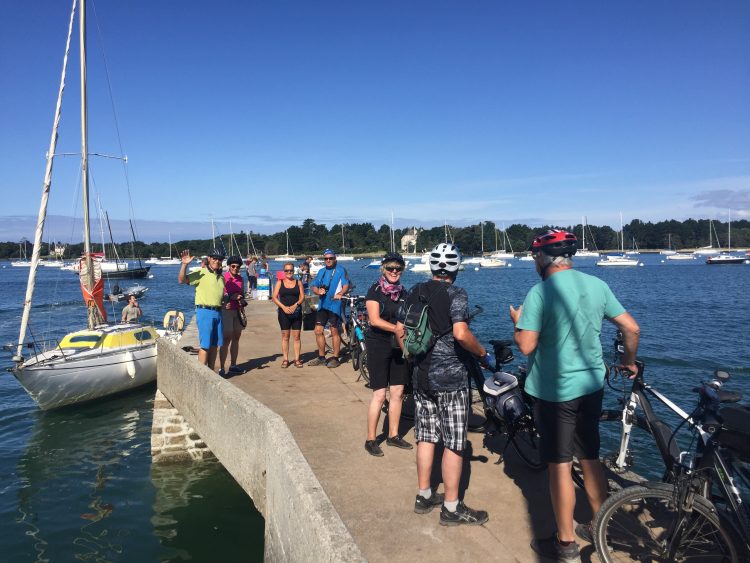 Blick auf das Meer in Loctudy