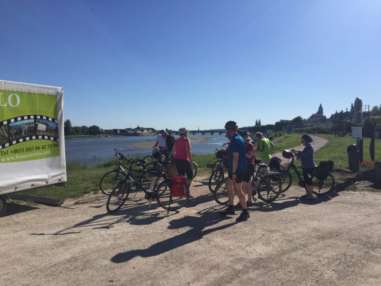 Reisegruppe auf der Radreise Loire Atlantik