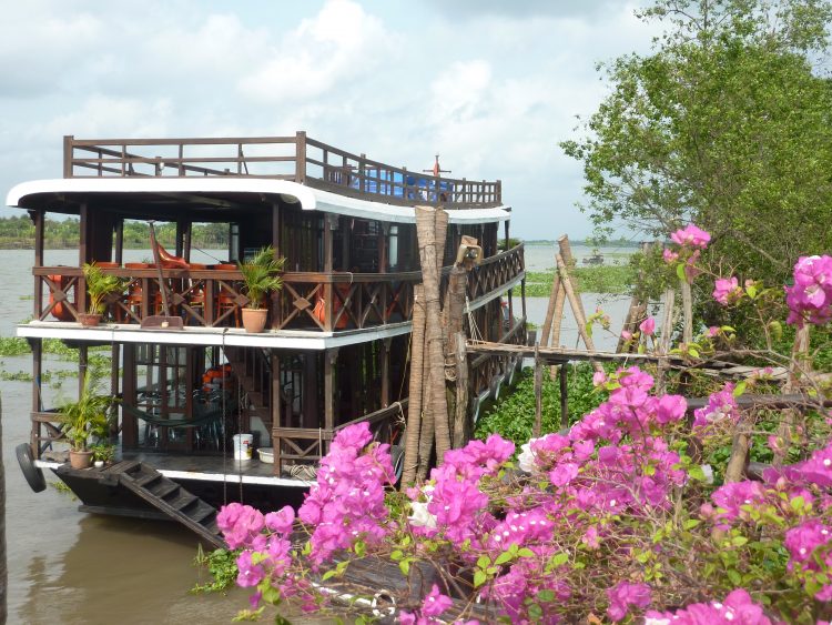 Radreise am Fluss Mekong in Vietnam