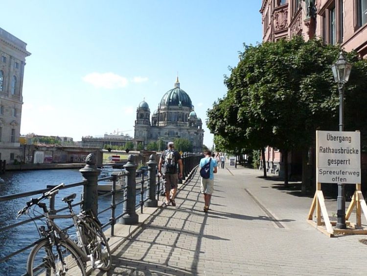 View at the river Spree